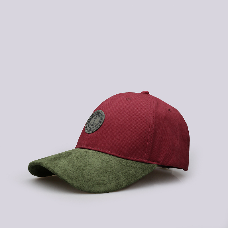  бордовая кепка True spin Anker Anker-bordeaux/green - цена, описание, фото 2